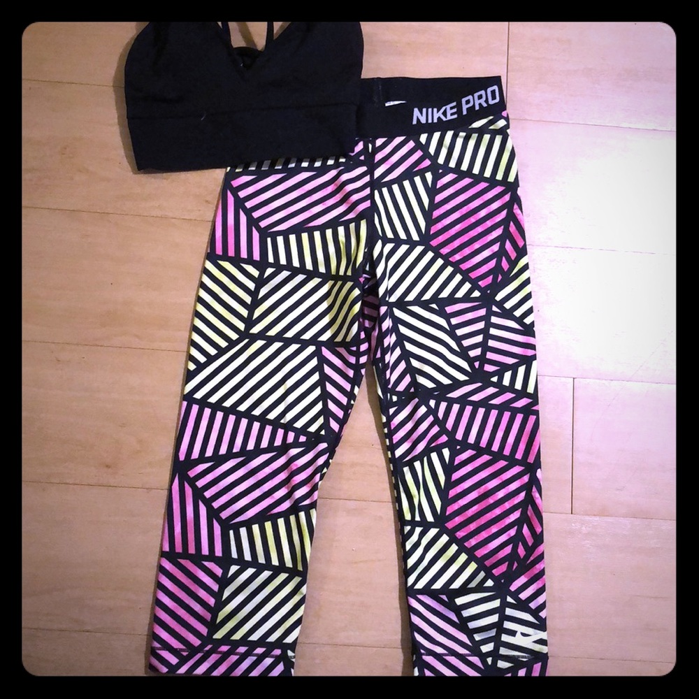 Nike Pro workout Outfit